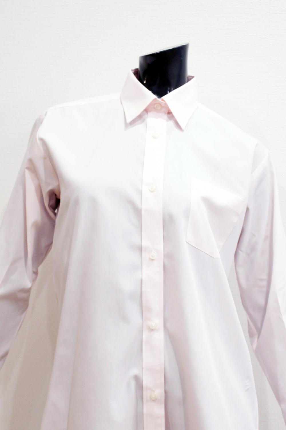 ブラウス ピンク(立襟長袖) | 撮影用の衣装/制服のレンタルなら | 【fashion leace】撮影用・イベント用衣装レンタルショップ