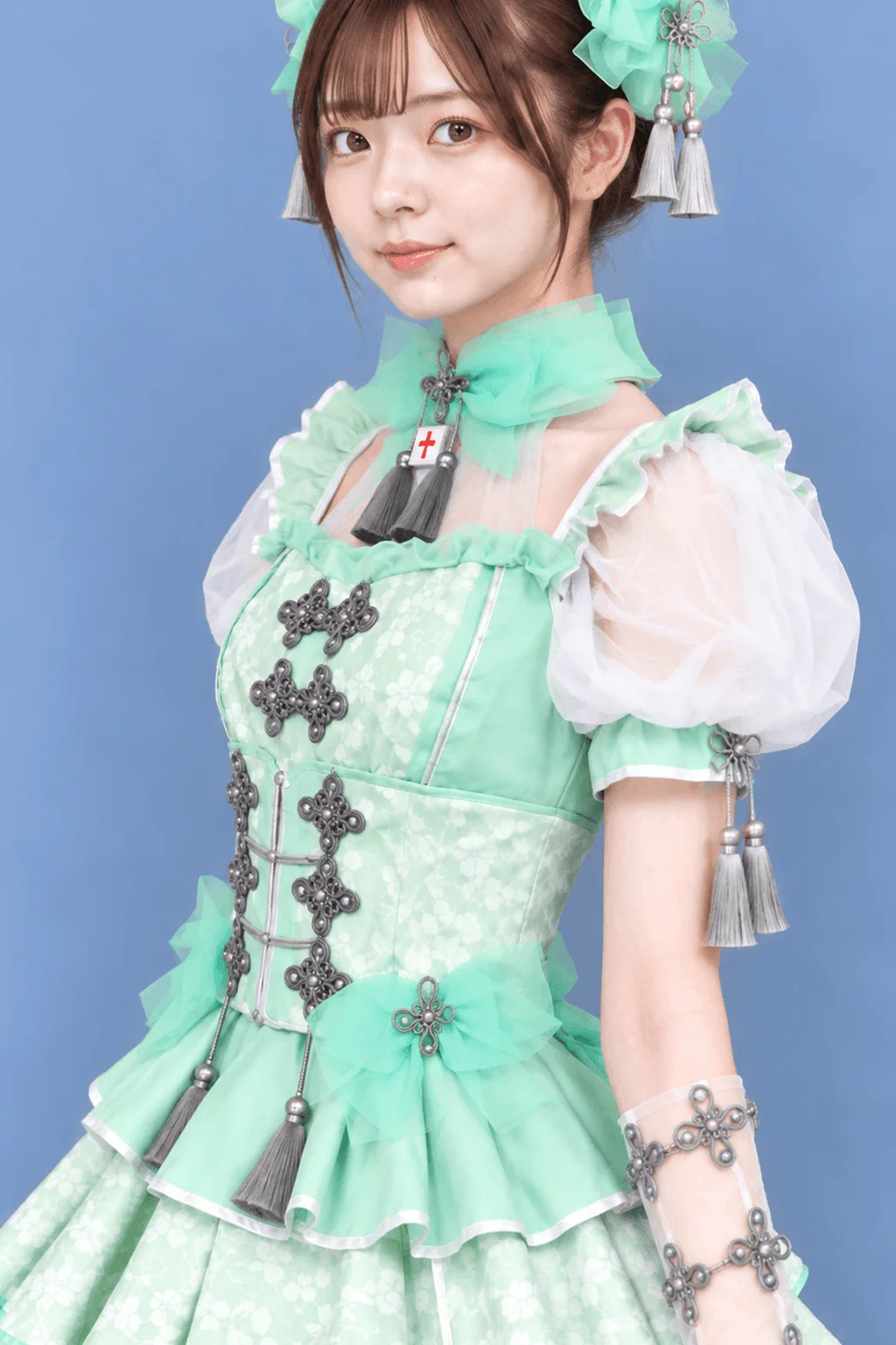 キャンディシェル麻雀チャイナ グリーン 左寄り