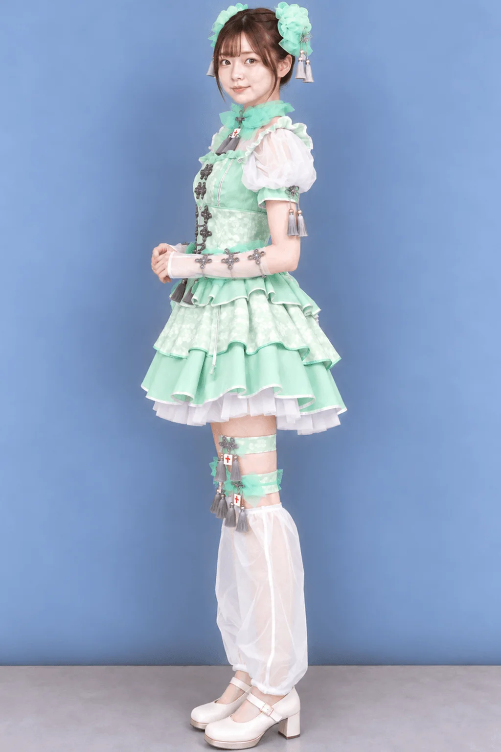 キャンディシェル麻雀チャイナ グリーン 左