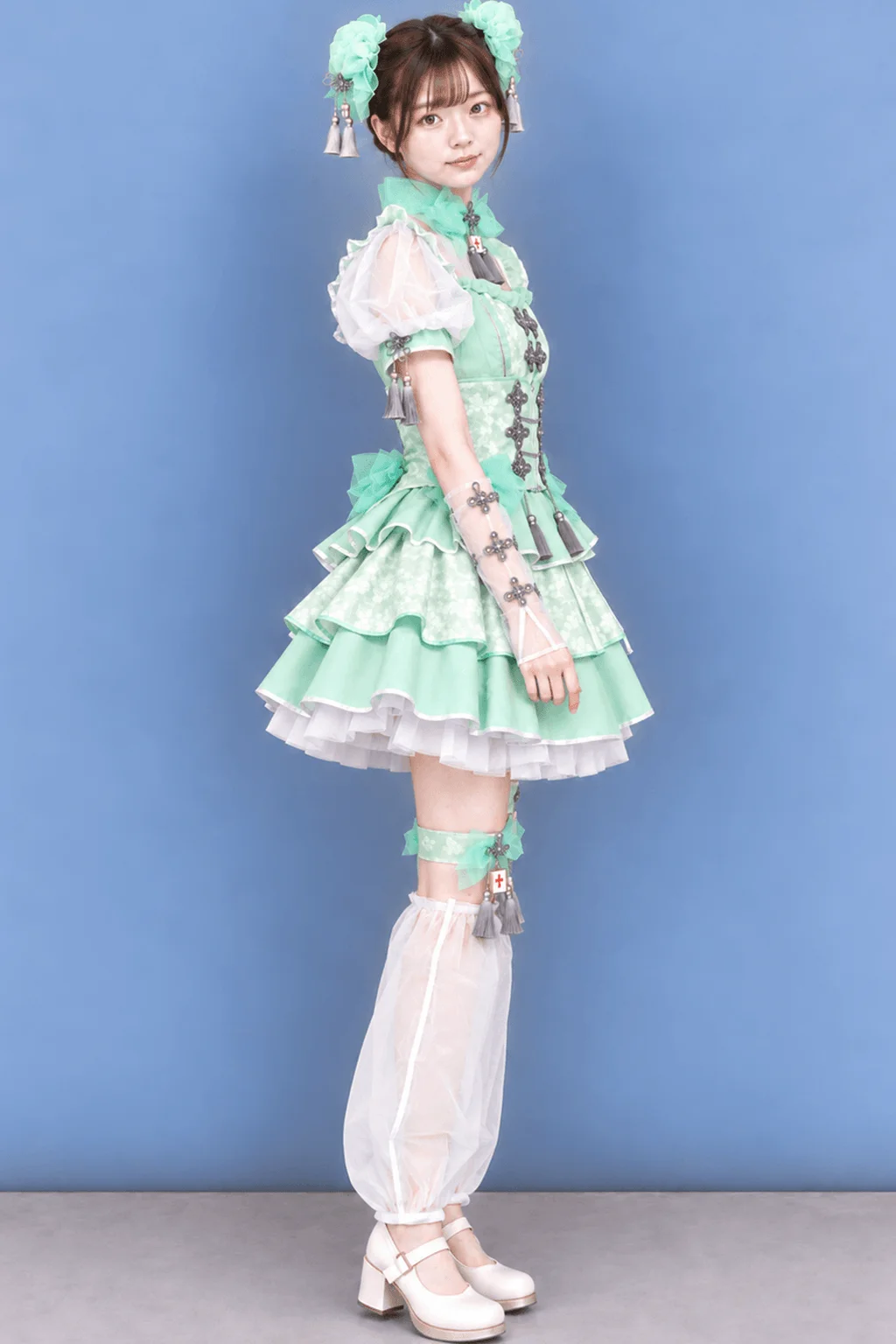 キャンディシェル麻雀チャイナ グリーン 右
