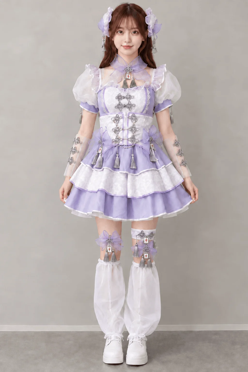 キャンディシェル麻雀チャイナ パープル 正面