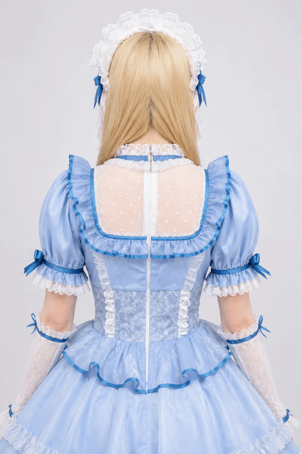 エレガンスシュシュロココメイド ブルー 背面