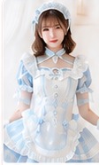 エレガンスシュシュロココメイド ブルー