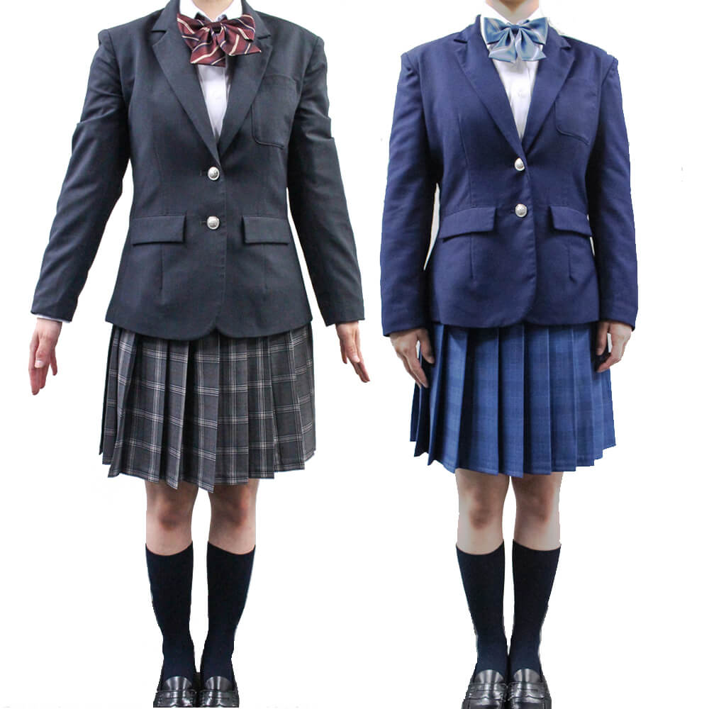 レディースブレザー学生服レンタルセットの例